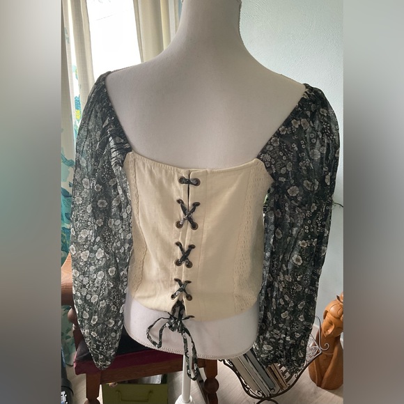 DONATED Anthropologie Forever That Girl Smocked Top - Picture 4 of 6